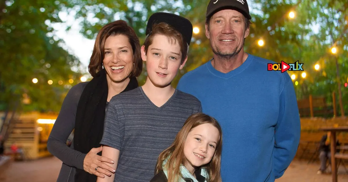 Kevin Sorbo with his wife Sam and their three children